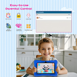 Iwawa 7-inch trẻ em Máy tính bảng PC nhà máy trực tiếp Đen Thứ Sáu quà tặng-quad Core <span class=keywords><strong>Mini</strong></span> PC Dual Camera điện dung màn hình mới - Product Image 3