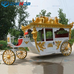 Voiture électrique de tourisme de luxe de style européen Zhenda, 4 roues, batterie au lithium, garantie 1 an, à vendre - Product Image 4