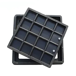Duurzame composiet FRP hars putdeksel EN124 norm BMC SMC ronde/vierkante uitvoeringen voor tankstations Hangxing model <span class=keywords><strong>600</strong></span> - Product Image 4