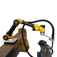 Robot de soudage industriel manuel personnalisé à 6 axes CO2 MIG MAG, charge utile de 5 kg, répétabilité de 0,02 mm, neuf