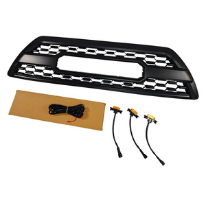 Trd Style Grille Abs Material For Toyota 4Runner 2006-2009 With <b>Led</b> <b>Light</b> <b>Bar</b> - Product Image 3