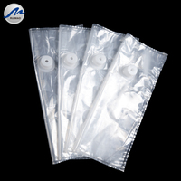 Sac en PE transparent de 20 L pour l'emballage de l'eau, sac à bec verseur pour les boissons liquides, jus, Bag-in-Box, équipé d'une valve à bec verseur