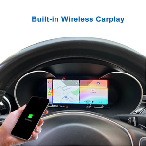 شاشة LCD 12.3 بوصة للوحة القيادة، عداد سرعة رقمي NTG5.0/5.1 لسيارات مرسيدس-بنز C/GLC/W205 2015-2018 - Product Image 2