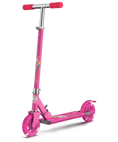 Prezzo all'ingrosso scoter per bambini regolabile materiale Pu per bambini scooter