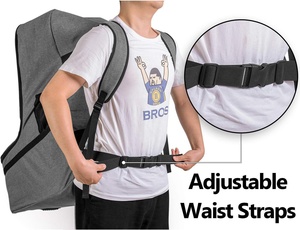 Bolsa de viaje para avión: ideal para cochecitos grandes/individuales/dobles, duradera, resistente al agua con correas ajustables - Product Image 5