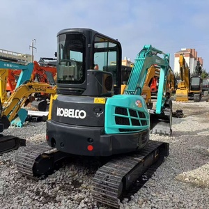 Excavadora Kobelco SK55 Usada de 5 Toneladas, Gran Potencia, en Venta, Modelos SK135, SK350, SK75, SK55, SK50, Mini Excavadora Kobelco SK55 Usada - Product Image 3
