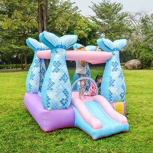 Thổi Lên Trong Nhà Mini Jumpy <span class=keywords><strong>Bouncy</strong></span> Nhỏ <span class=keywords><strong>Inflatable</strong></span> Mermaid Jumping <span class=keywords><strong>Castle</strong></span> Đối Với Trẻ Em Canada - Product Image 5