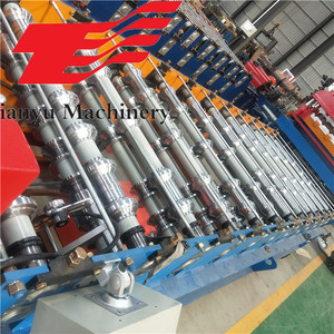 Tyrfm Ce Iso 인증 가나 루핑 시트 기계 철 지붕 만들기 기계 Ibr 지붕 시트 롤 성형 기계 - Product Image 5