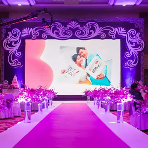 Rgx אמינות גבוהה סיתות הוביל תצוגה p0.93mm שילוט דיגיטלי וידאו קיר חתונה טקס חתונה הכנסייה - Product Image 5