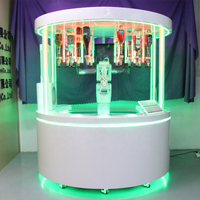 Distributeur automatique de cocktails d'oxygène avec refroidissement par compresseur et capacité de 200 à 300 unités pour bars