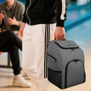 <span class=keywords><strong>Sac</strong></span> à <span class=keywords><strong>dos</strong></span> pour boule de bowling individuelle pour hommes et femmes, taille 16, compartiment rembourré pour boule, respirant, USB, portable, étanche - Product Image 6