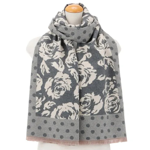 Chal de Invierno Grueso de Estilo Intelectual Elegante para Mujer, Chal Tradicional Multifuncional Cálido para Viajes de Otoño e Invierno - Product Image 2