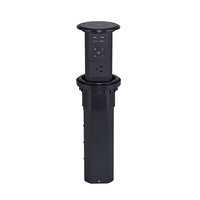 Prise de courant intelligente standard américaine de prise de courant de levage de bureau avancée avec des meubles de bureau USB type-c