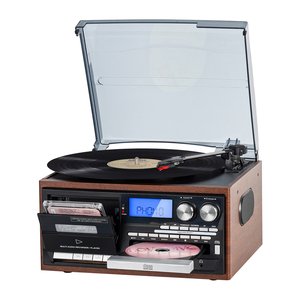 Vente en gros de phonographe tout-en-un, tourne-disques, <span class=keywords><strong>lecteur</strong></span> USB, <span class=keywords><strong>lecteur</strong></span> SD, <span class=keywords><strong>lecteur</strong></span> <span class=keywords><strong>CD</strong></span>, <span class=keywords><strong>lecteur</strong></span> de cassettes, tourne-disques <span class=keywords><strong>vinyle</strong></span> <span class=keywords><strong>avec</strong></span> <span class=keywords><strong>Bluetooth</strong></span> et cache-poussière - Product Image 2