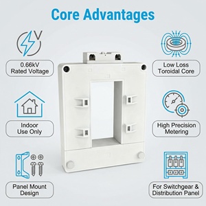 屋内用トロイダル変流器 LMK-0.66シリーズ 0.66kV 低損失測定用<span class=keywords><strong>CT</strong></span> - Product Image 4