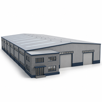 Entrepôt moderne en structure métallique pour usine de fabrication et distribution