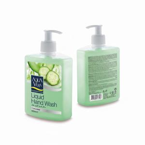 Jabón de manos líquido a base de químicos antisépticos AquaVera 500ml - Product Image 2
