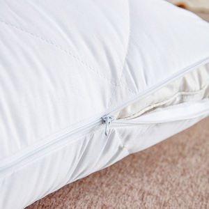 Federa imbottita trapuntata con cerniera copricuscino impermeabile traspirante - Product Image 6