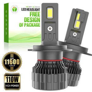 Bombillas LED <span class=keywords><strong>A13</strong></span> Mini H4 para Faros Delanteros, 110 W, 11600 LM, 6500 K, Alta Potencia, Canbus, Sin Errores, Plug and Play, Kit <span class=keywords><strong>de</strong></span> Lámparas para Automóvil - Product Image 1