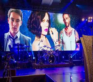 Mur vidéo LED HD 1080P YAKE, écran TV super intérieur pour scène de concert, affichage P3.91, IP65, pour ascenseur, mur vidéo LED HD 3.91mm, 3.91m - Product Image 4