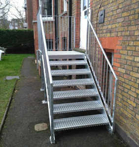 <span class=keywords><strong>Escalera</strong></span> <span class=keywords><strong>de</strong></span> acero galvanizado - Product Image 3