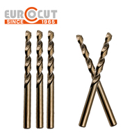 Foret hélicoïdal de foret de cobalt d'EUROCUT HSS pour le perçage d'acier inoxydable et de métal