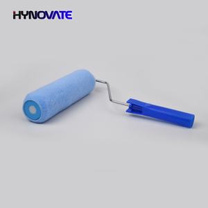 Cepillo de <span class=keywords><strong>rodillo</strong></span> de pintura de <span class=keywords><strong>pared</strong></span> áspera Cepillo de <span class=keywords><strong>rodillo</strong></span> de estilo de jaula de EE. UU. <span class=keywords><strong>Rodillo</strong></span> de Pintura Decorativa de poliéster azul - Product Image 4