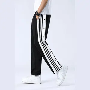 High Quality Special Football Printing Polyester Fabric Jogging Men'S Trousers