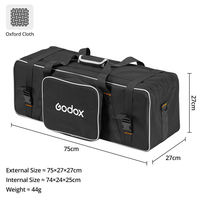 Sac de transport Godox CB-05 en PVC, portable, pour studio photo extérieur, flash, éclairage stroboscopique, ensemble de supports, sac de rangement