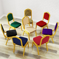 Chaise de banquet VIP pour hôtel, design moderne, personnalisable, en alliage d'aluminium, pour hôtel, restaurant
