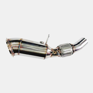 Downpipe de Alto Flujo con Catalizador para <span class=keywords><strong>BMW</strong></span> <span class=keywords><strong>525</strong></span>/528/530 G30/G38 2017-2022, Sistema de Modificación de Carreras, Kit de Mejora de Potencia - Product Image 1