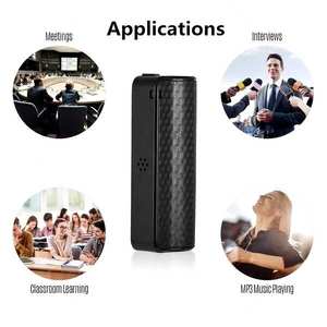 Reproductor MP3 activado por voz con batería de 3000MAH Q70 Grabadora de voz digital Dictáfono - Product Image 1