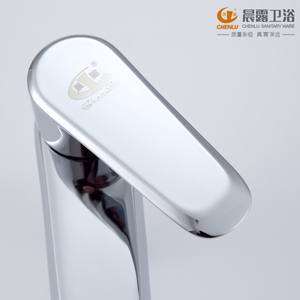 Grifo de Lavabo Chenlu Monomando con Válvula de Cerámica, Acabado Cromado, Montaje en Cubierta, Un Solo Orificio - Product Image 5