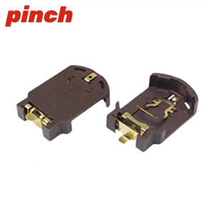 Soporte de Batería Pinch para CR1220, 2032, 2450, BS8, 10, 9V, 6F22, 3V, Montaje en Superficie con Cableado - Product Image 2