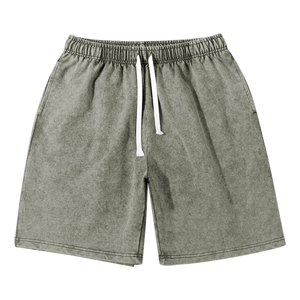 กางเกงขาสั้นลำลองผู้ชายแบบย้อมสีเอซิดสั่งทำพิเศษ ระบายอากาศได้ดี แห้งเร็ว เป็นมิตรกับสิ่งแวดล้อม คุณภาพสูง หลายแบบ - Product Image 1