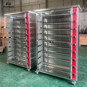 Rôtissoire à poulet verticale de qualité supérieure pour <span class=keywords><strong>restaurant</strong></span>, grande capacité, en acier inoxydable, commerciale, au gaz et électrique - Product Image 2