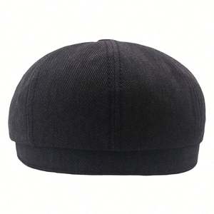 Casquette Gavroche en Twill de Coton Grande Taille 8 Panneaux Couleur Unie pour Hommes Printemps-Été Extérieur – Vente en Gros - Product Image 2