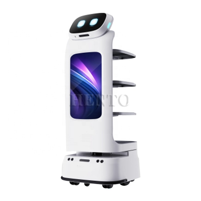 Food Serving Robot Restaurant / Food Delivery Robot / Waiter Robot Restaurant