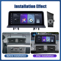 Autoradio 10.25 pouces pour BMW Série 1 E87 2006-2011 LHD RHD CCC système Linux Autoradio GPS Navigation Lecteur DVD IPS Carplay