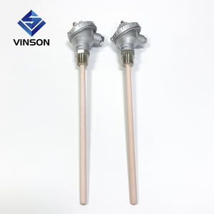 مستشعر حرارة صناعي من النوع K لدرجات الحرارة العالية حتى 1200 درجة مع غلاف سيراميك - Product Image 4