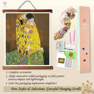 Wholesale 5D DIY Diamond Painting Kit Modern Nordic Art Decorative Embroidery Crafts Portrait Printed Design - Product Image 4