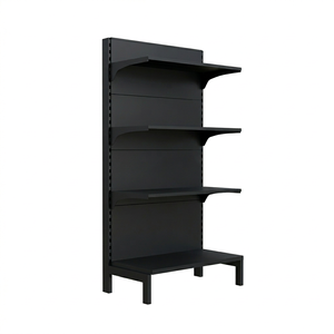 Estanterías de Supermercado de Doble Cara de Alta Resistencia, Estanterías Modulares de Acero para Pasillos con Barrera Protectora de Malla Metálica - Product Image 1