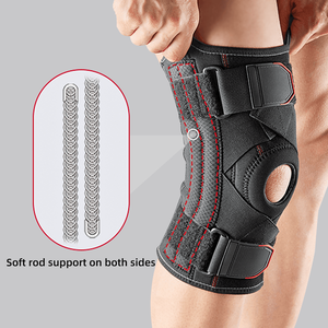 Grunds chutz Einstellbare elastische Feder knie orthese Profession elle Unterstützung Perfekt für Sport und tägliche Aktivitäten - Product Image 4