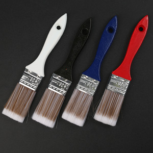 แปรงทาสีด้ามแดงและลูกกลิ้งจากจีนสำหรับอุปกรณ์ทาสีผนัง - Product Image 4