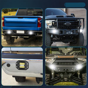 4WD Accessoires 4X4 encastré LED Cube Light 4.7 pouces 84W ambre blanc LED antibrouillard pour tout-terrain - Product Image 5