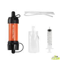 Mini filtre à eau personnel paille randonnée Camping survie équipement d'urgence accessoires voyage Portable filtres à eau extérieurs