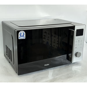 Horno <span class=keywords><strong>Microondas</strong></span> con <span class=keywords><strong>Grill</strong></span> y Pantalla LED de 30L (1.2 Pies Cúbicos) para Uso Doméstico, 220V, Encimera, Eléctrico, con Bloqueo Infantil, Acero Inoxidable - Product Image 2