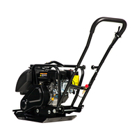 Compacteur à plaque vibrante réversible BISON 75KG à essence 12KN pour pavés