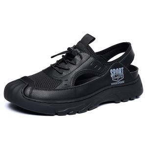Nouvelle Offre Spéciale sandales en cuir italien garçons élastique confort bout fermé chaussures d'été classique usine <span class=keywords><strong>pas</strong></span> <span class=keywords><strong>cher</strong></span> faire en Chine chaussures - Product Image 3