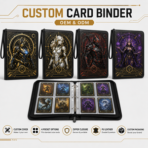 <span class=keywords><strong>Album</strong></span> de <span class=keywords><strong>cartes</strong></span> de visite à 4 compartiments, porte-<span class=keywords><strong>cartes</strong></span> à feuilles mobiles en cuir PU, étui de rangement à 4 pochettes, fourni directement par l'usine - Product Image 1